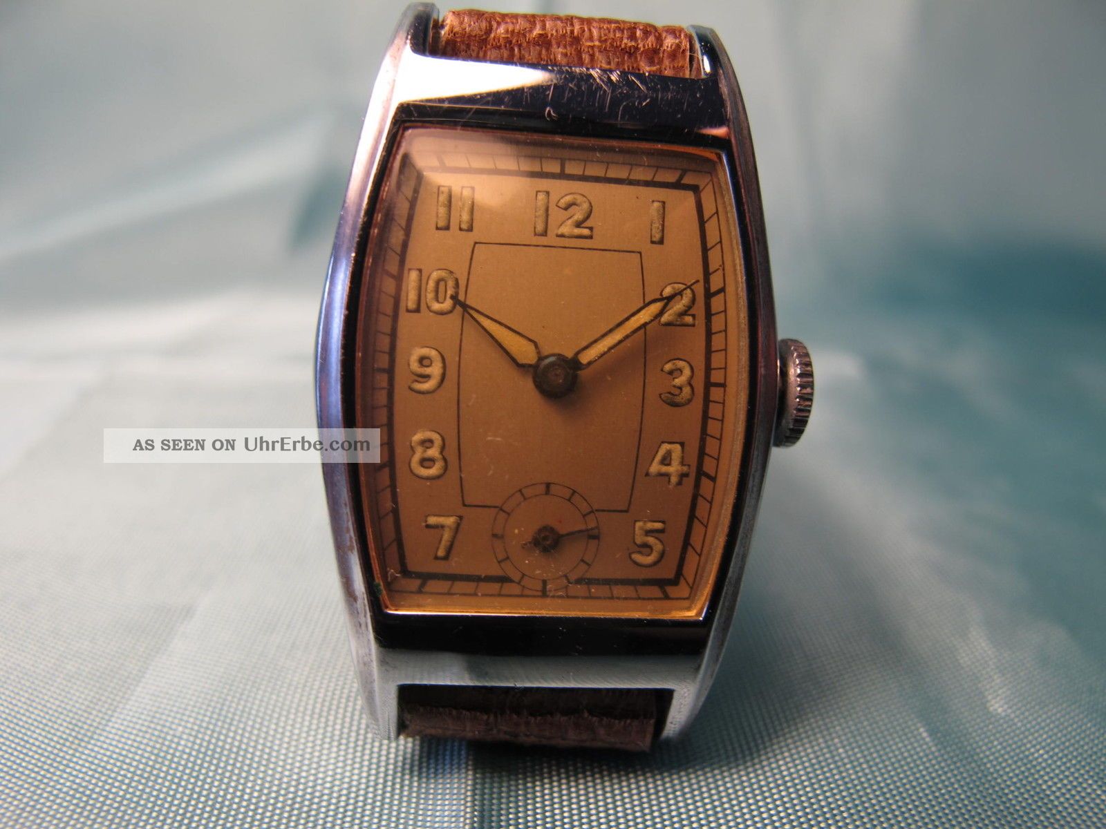 Herren - Armbanduhr,  Vor 1938,  Deutsches Erzeugnis Armbanduhren Bild