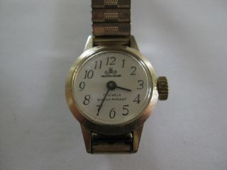 Omas Meister - Anker Armbanduhr Vintage Retro Shockproof Gold 17 Jewels Bild