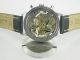 Azhar Schweiz Vintage Chronograph Herren Uhr Landeron 48 1950 ' S Armbanduhren Bild 11