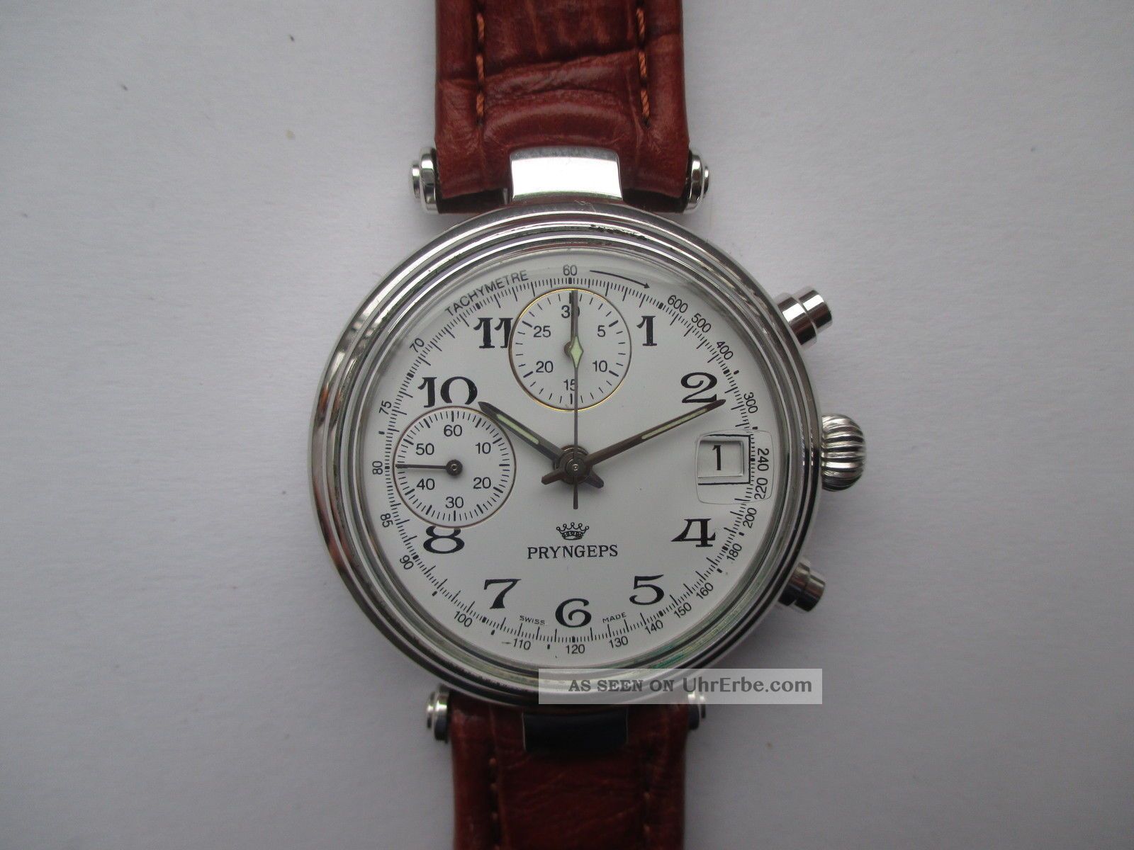 Pryngeps Chronograph Handaufzug Cal.  Valjoux 7765 Swiss Made Armbanduhren Bild