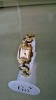 Sehr Schöne Alte Glashütte Damen Armbanduhr Vergoldet Armbanduhren Bild 1