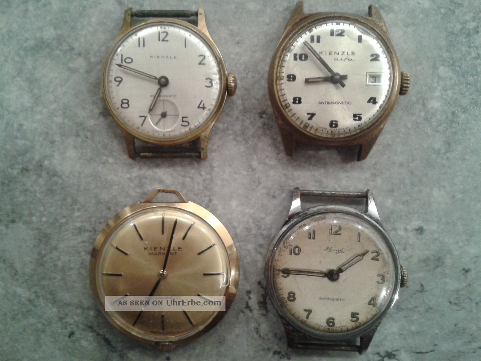 Vintage Kienzle Uhren Konvolut Armbanduhren Bild