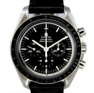 Omega Speedmaster Professional Moonwatch Chronograph Edelstahl,  Ref:124.  0022 Bild