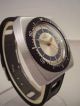 Top 70er Jahre Nelco Armbanduhr Handaufzug Mechanisch Herrenuhr Taucheruhr Watch Armbanduhren Bild 2