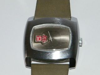 Serina Digital Scheibenuhr,  Jumping Hour,  Herren Armbanduhr,  Wrist Watch,  Repair Bild