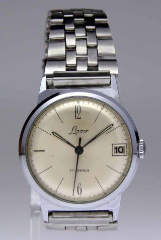 Laco Armbanduhr Mit Handaufzug Und Datum Bild