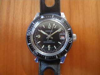 Expert Vintage Diver Uhr In Bild