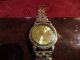 Rolex Herren Armband Uhr (14 Karat) Massiv Gold Und Diamanten Armbanduhren Bild 10