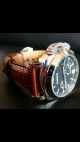 Parnis Uhr 44mm Datum Power Reserve Automatik Handaufzug Gangreseve Armbanduhren Bild 3