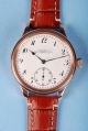 A.  Lange & SÖhne Quality Deutsche Uhrenfabrik 1920 Taschenuhrwerk Rose Gold Armbanduhren Bild 9