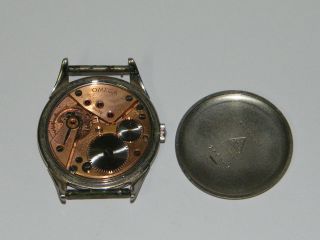 Omega Handaufzug,  Vintage Wristwatch Montre Orologio Repair,  Läuft,  Kaliber 265 Bild