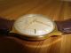 Junghans Max Bill Armbanduhr 60ge Jahre Handaufzug Gold Läuft Einwandrei Armbanduhren Bild 3