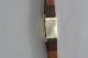 Alpina Herren / Damen Armbanduhr 585 / - Gelbgold,  Handaufzug,  50er Jahre Armbanduhren Bild 3