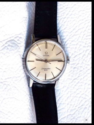 Omega Seamaster 600 Armbanduhr Wrist Watch Mechanisch 601 Cal. Bild