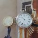 Massiv Silberne Armbanduhr C.  Mathey N.  Tissot,  Art Nouveaux Jugendstildesign Armbanduhren Bild 8