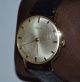 Alte Alpina Uhr Swiss Made / Armbanduhr 585er/14k Gold Handaufzug Armbanduhren Bild 5