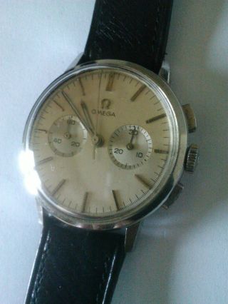 Omega Luxusuhr 60er Jahre Chronograph Top Bild