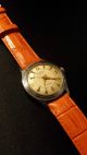 Dugena Armbanduhr Handaufzug Vintage 60er Jahre Lederband Armbanduhren Bild 1