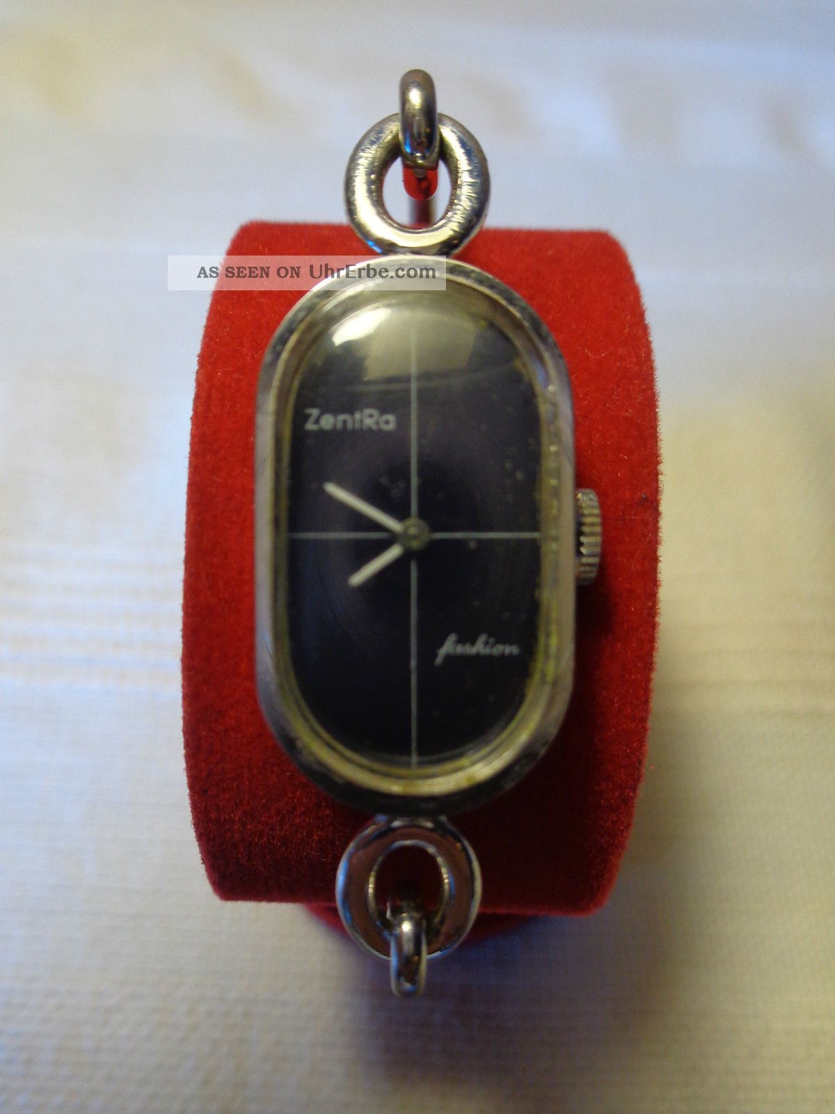 2x Damen Armbanduhren Seltene Zentra Fashion Mechan Ermex Quarz Uhr Spange