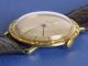 Exquisit Handaufzug Uhr In 14k 585 Massiv Gold - Sammleruhr Im Top - Armbanduhren Bild 3