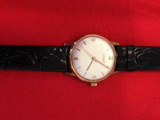 Junghans 1960 Sammler RaritÄt Herren Handaufzug Armbanduhr Bild