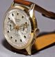Gigandet Chronograph 18k/0.  750 Rotgold Valjoux 7733 Swiss Edel U.  Rar,  Ca.  1969 Armbanduhren Bild 2