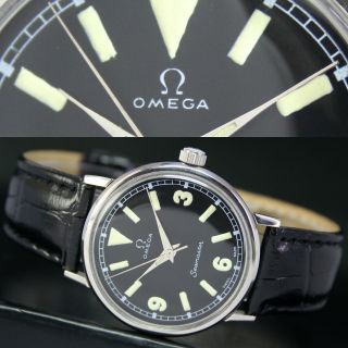 1964s Vintage Omega Seamaster 601 Handaufzug Herren Stahl Uhr Watch Bild
