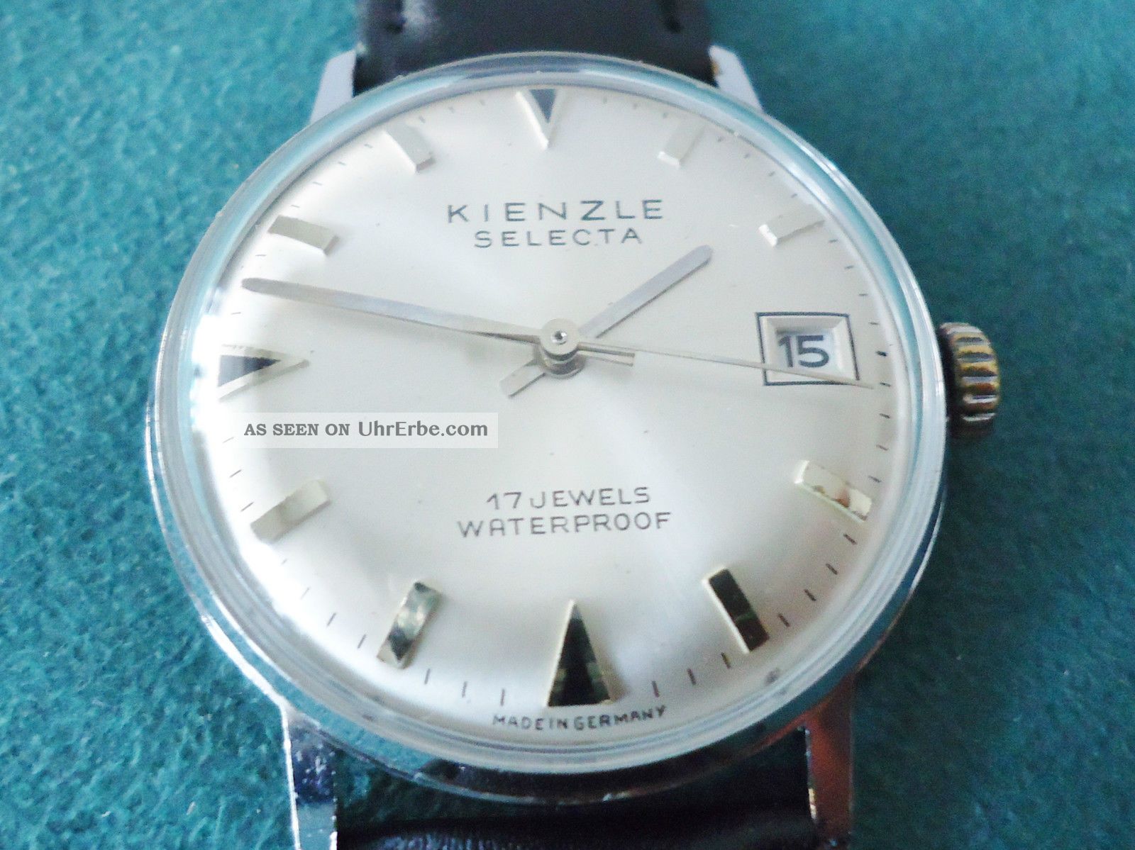 Kienzle Selecta 17 Jewels Handaufzug Cal.  058b25 60er Jahre Armbanduhren Bild