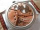 Omega Handaufzug Toller Alter Jumbo Ca.  38 Mm Kal.  265 Edelstahl Swiss Made Armbanduhren Bild 10