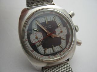 Noxil Swiss Racing Chronograph - 1970 ' S Bild