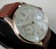 18k Roseegold Baume Mercier Chrono V 1948 - Art Deco - Oversize 37mm,  S.  G.  Erhalten Armbanduhren Bild 2