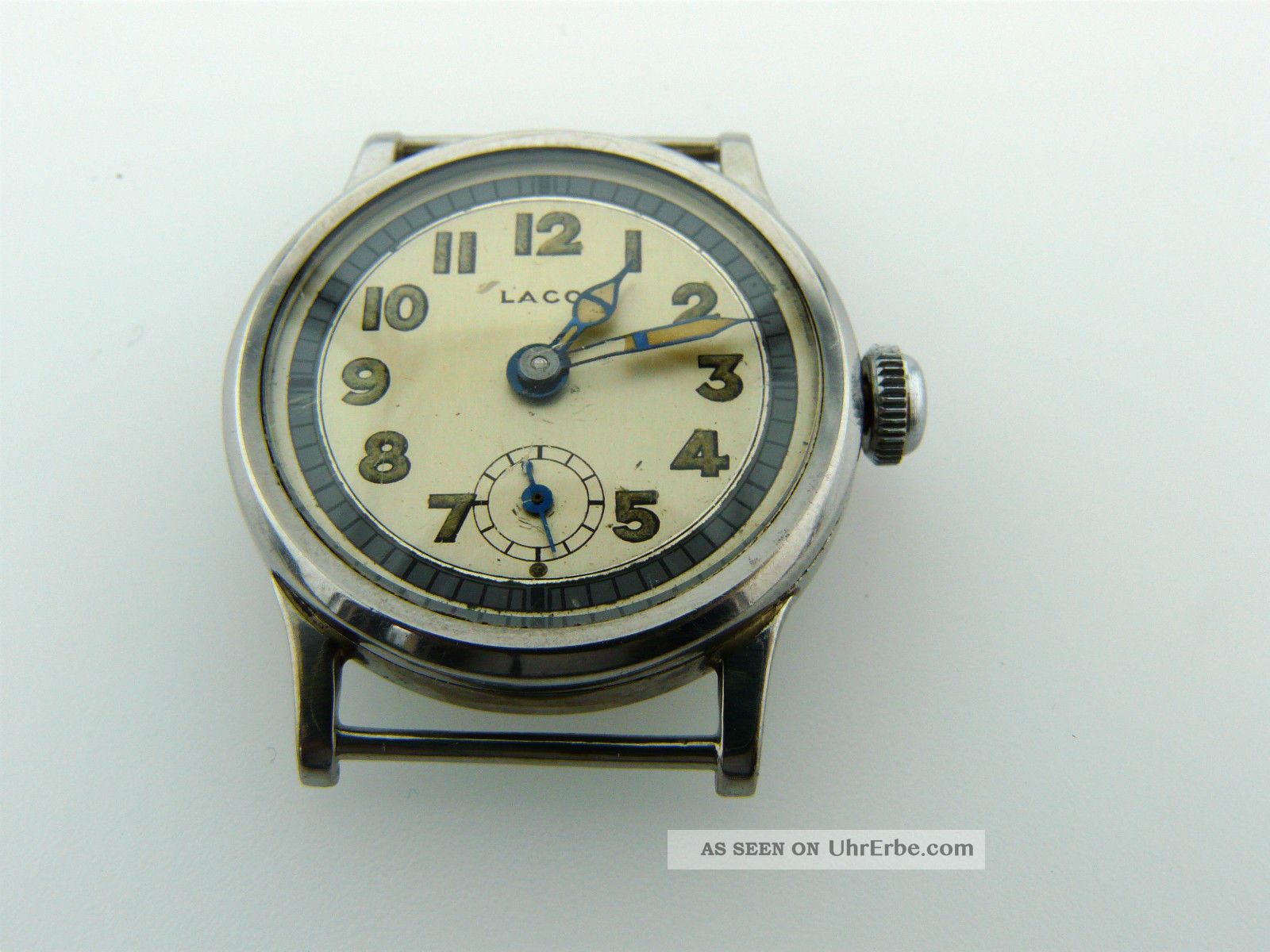 Antike Armbanduhr Laco Kal.  526 Handaufzug - Läuft - Vintage Armbanduhren Bild