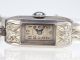 Art Deco Damen Platin Armbanduhr Mit Diamanten Doxa Armbanduhren Bild 1