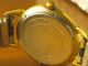 Junghans 17 Jewels,  Herrenarmbanduhr Vergoldet,  50er Jahre Mit Fixo - Flex - Band Armbanduhren Bild 2