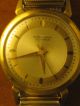 Junghans 17 Jewels,  Herrenarmbanduhr Vergoldet,  50er Jahre Mit Fixo - Flex - Band Armbanduhren Bild 4