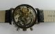 Chronograph Scheffield - Valjoux Cal.  7733 Armbanduhren Bild 2