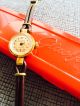 Sehr Schöne Vergoldete Glashütte Damenuhr Armbanduhren Bild 1