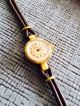 Sehr Schöne Vergoldete Glashütte Damenuhr Armbanduhren Bild 4