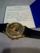 Breitling Chronograph Giro D ' Italia,  Vintage 18 Karat Goldgehäuse Armbanduhren Bild 1