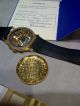 Breitling Chronograph Giro D ' Italia,  Vintage 18 Karat Goldgehäuse Armbanduhren Bild 2