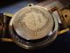 Hau,  Buler Calendar,  Handaufzug,  60 ' Jahre,  Top Erhaltung Armbanduhren Bild 1
