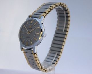 Timestar 17 J - Mechanische Herren - Armbanduhr Vintage Und Nahezu Nos Bild