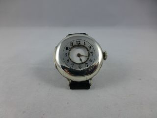 Omega - Uhr,  Cal.  11 Lig. ,  Silber 0,  935,  Frühe Armbanduhr,  Sammleruhr,  Vintage 1920 - 70 Bild