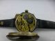 Damenuhr,  Zylinderwerk,  Niellosilber,  Bakelitbox Vintage 1920 - 70 Armbanduhren Bild 6