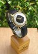 Hau Junghans Mech.  Handaufzug,  1950er Jahre Model Trilastic,  Golddouble Lederband Armbanduhren Bild 1