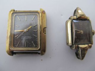2x Alte Damen Uhren Descartes Handaufzug Nachlass Sammelauflösung Bild