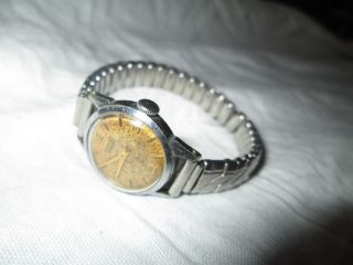 Alte Mechanische Armbanduhr Uhr Vintage Tissot Bild