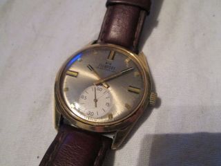 Alte Mechanische Armbanduhr Chrono Vintage Pierpont Of Switzerland Compressor Bild