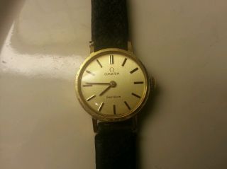 Omega Geneve (damen - Uhr) Geneve 14ct Gold Bild