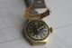 Zentra Damenarmbanduhr 585er Gg - Gehäuse Schwarzes Zifferblatt 1930er Jahre Top Armbanduhren Bild 5